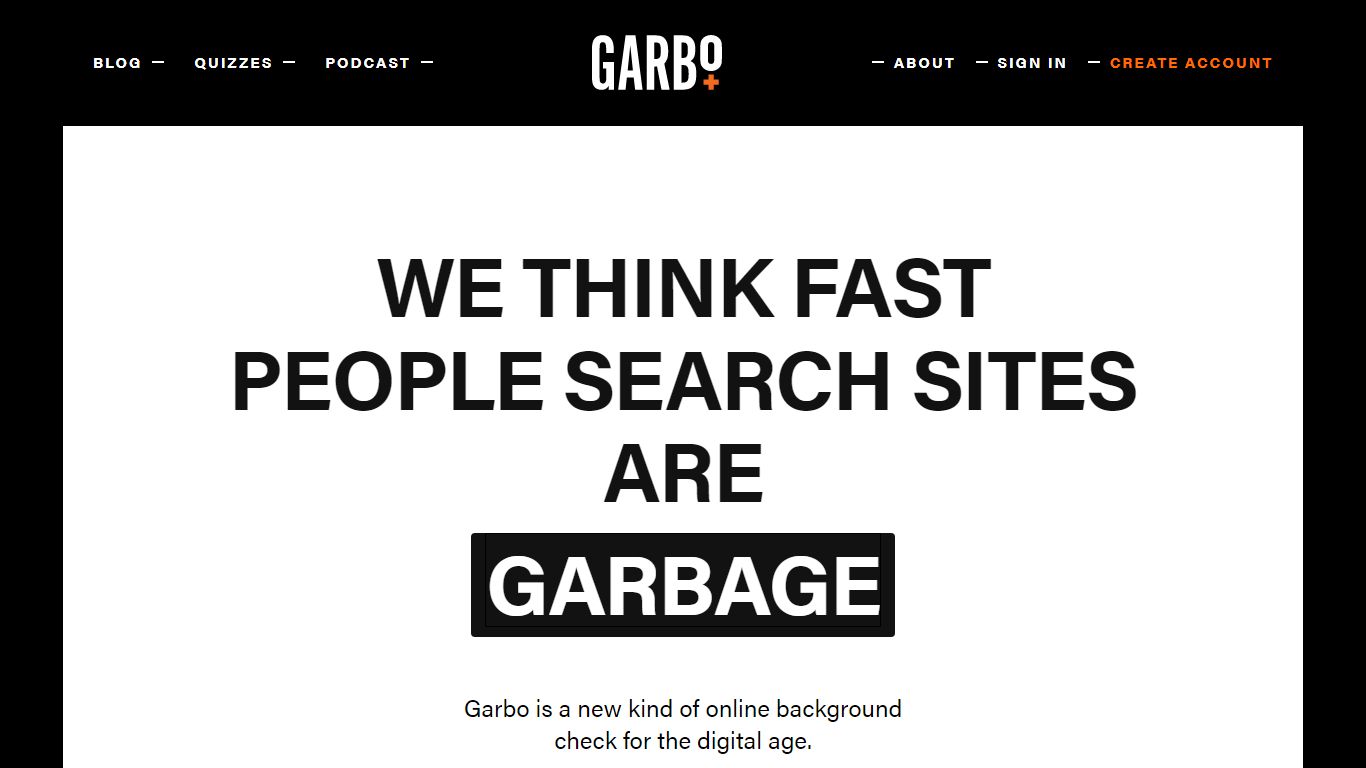 We Think Fast People Search Sites are Garbage